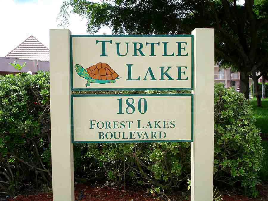 Turtle Lake Signage